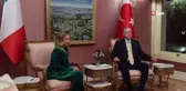 Cumhurbaşkanı Erdoğan, İtalya Başbakanı Meloni'yi kabul etti