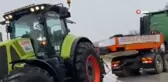 Kayan tır D-100 Karayolu'nu ulaşıma kapattı