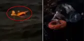 İstanbul Boğazı'nda can pazarı! Vapurdan düşen şahsı, denize atlayan midyeci kurtardı
