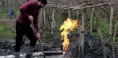 Samsun'da fındık ve çeltik tarlalarında yapılan sondajda yanıcı gaz çıktı