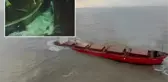 Şangay açıklarında batan gemideki korku dolu anlar kamerada: Allah'ım batıyoruz
