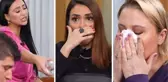 Yemekteyiz'te ortalık karıştı! Aldığı puanı beğenmeyen yarışmacı, rakibine su attı