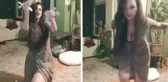 Ünlü şarkıcı Nez, Dilber'in pavyon dansını yaparken kendinden geçti