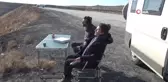 Meke Gölü Kış Mevsiminde Yabancı Turistlerin Uğrak Yeri Oluyor
