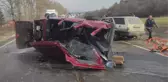 İki otomobilin birbirine girdiği kazada 4 ölü, 2 yaralı