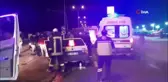 Konya'da otomobil ile hafif ticari araç çarpıştı: 5 yaralı