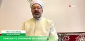 Diyanet İşleri Başkanı Erbaş, Depremin Yıl Dönümünde Din Hizmetleri Teori ve Pratik Çalıştayı'nda konuştu