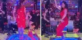 Erkan Sonel'le pavyona giden Tuğba Ekinci hem şarkı söyledi hem dans etti