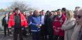İBB Başkanı Ekrem İmamoğlu, Ataköy Atıksu Tüneli şantiyesinde incelemelerde bulundu