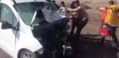 İki otomobil kafa kafaya çarpıştı: 1 ölü, 1 ağır yaralı