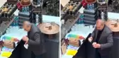 Edirne'de AVM kahvecisi fincanları tükürükle temizledi