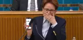Şehitler için yazılmış şarkıyı dinleten Akşener, hıçkıra hıçkıra ağladı