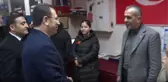 İmamoğlu, AK Parti'nin seçim ofisini ziyaret etti