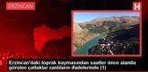 Erzincan'da maden ocağındaki toprak kaymasında çatlaklar görüldü