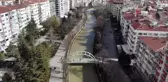 Porsuk Çayı'nın rengi yağışlar sonrası değişti