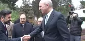 TBMM Başkanı Kurtulmuş, Maarif Okulu ve TÜRKPA Genel Sekreterliğini ziyaret etti