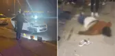 Kaldırımda yürüyen 2 kişi otomobilin çarpması sonucu hayatını kaybetti
