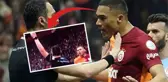 Galatasaraylı Carlos Vinicius'un hakeme küfürlü tepkisi sosyal medyanın gündeminde