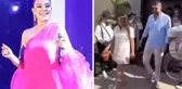 Dubai'de evlenen Ebru Gündeş ve Murat Özdemir çiftinden ilk kare geldi