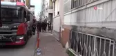 Anne ve kızının dumandan etkilendiği yangın panik oluşturdu
