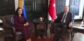 Cumhurbaşkanı Erdoğan, Kosova Cumhurbaşkanı Vjosa Osmani Sadriu ile görüştü