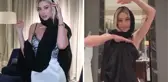 Bahreyn'e giden Şeyma Subaşı, başını kapatıp dans etti