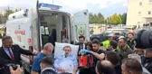 BBP Genel Başkanı Mustafa Destici'nin de içinde bulunduğu makam aracı kaza yaptı