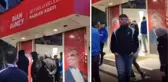 AK Partili grup, CHP seçim ofisinde 'Recep Tayyip Erdoğan' sloganları attı