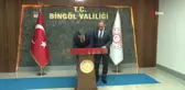 Cumhurbaşkanı Yardımcısı Yılmaz ile Hazine ve Maliye Bakanı Şimşek Bingöl'de