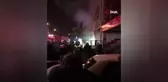 Maltepe'de korkutan iş yeri yangını