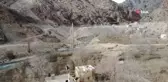 Artvin'de baraj suları çekilince mahalle yeniden ortaya çıktı