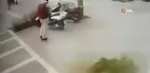 Gaziantep'te motosiklet hırsızlığı kamerada