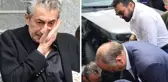 Erkan Petekkaya'nın babası son yolculuğuna uğurlandı! Saruhan Hünel cenazede bir vatandaşa çarptı