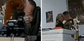 Ülke savaştayken komutanın yaptığına bakın! 3 meslektaşı ile aşk yaşadı, o anlar böyle kayda alındı