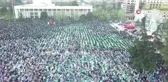 Arnavutluk'ta bayram namazı kılındı