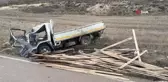 Sivas'ta kamyonet refüje çıkıp takla attı: 1 ölü, 2 yaralı