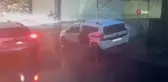 20 aracın lastiklerini kesen şahıs kamerada