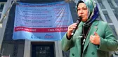 Belediye binasına asılan 2 milyar TL'lik borç sonrası Şeyma Döğücü sessizliğini bozdu