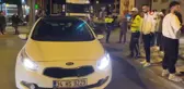Dönel kavşakta motosiklet ile otomobil çarpıştı: 1 yaralı