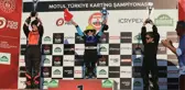 Türkiye'nin en genç karting pilotu Zayn Sofuoğlu, ilk profesyonel yarışında zirveye çıktı