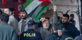 Almanya Cumhurbaşkanı'na Ankara'da İsrail'e protestosu