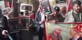 Almanya Cumhurbaşkanı Steinmeier Ankara'da protesto edildi