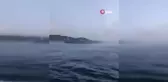 Çanakkale Boğazı'nda gemi yangını