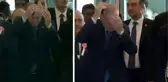 Cumhurbaşkanı Erdoğan, AYM törenine giderken saçlarını taradı