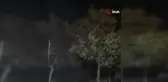 Gaziantep'te rüzgarın etkisiyle bir evin çatısı uçtu
