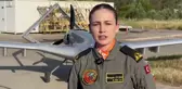 Deniz Kuvvetleri'nde Tek Kadın İHA Pilotu Görev Yapıyor