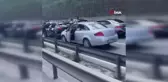 İstanbul'da düğün magandaları trafiği felç etti