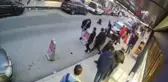 İstanbul'da tek tekerlekli motosiklet kazası