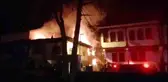 Amasya'da tarihi konakta çıkan yangın söndürüldü
