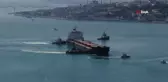 Haydarpaşa'da karaya oturan gemi kurtarıldı